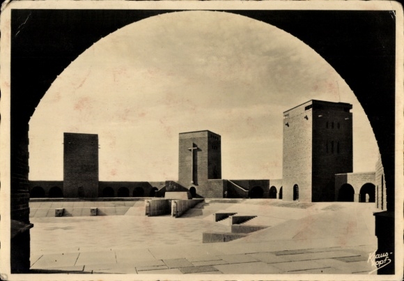 Ak Olsztynek Hohenstein Ostpreußen, Reichsehrenmal Tannenberg