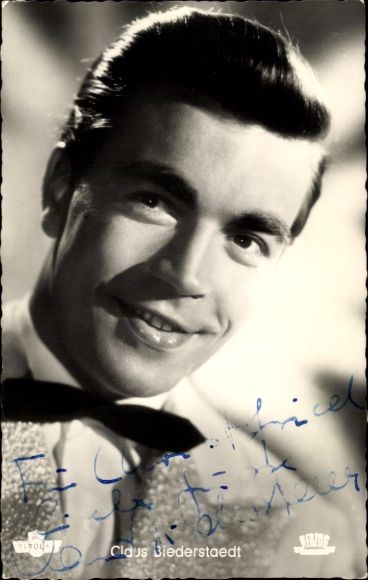 Ak Schauspieler Claus Biederstaedt, Portrait, Schwarzwaldmelodie