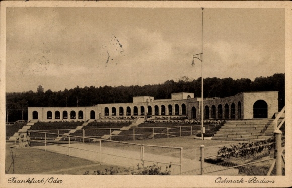 Ak Frankfurt an der Oder, Ostmark-Stadion