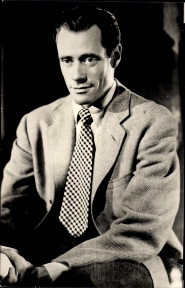 Foto Schauspieler Mel Ferrer, Portrait