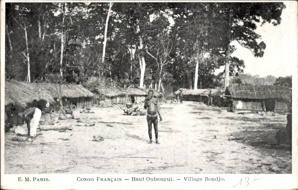 Ak Kongo, Oberes Oubangul, Bondjo-Dorf
