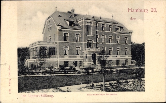 Ak Hamburg, Ida-Lippert-Stiftung, Schwesternheim Bethanien