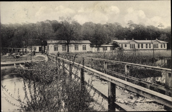 Ak Berlin Spandau Wilhelmstadt Pichelswerder, Restaurant Inselgarten, C. Freund