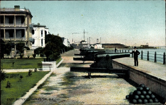 PC Charleston, South Carolina, USA, East Battery
