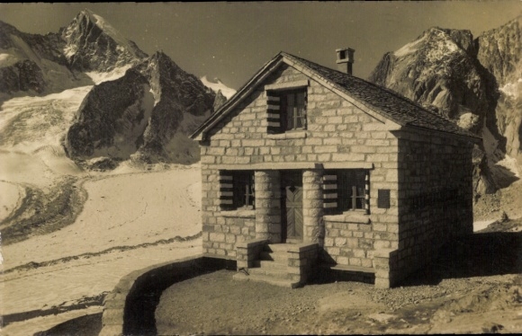 Ak Zermatt Kanton Wallis, Breithorn, Bernoud Hütte, Nesthorn, Breithorn