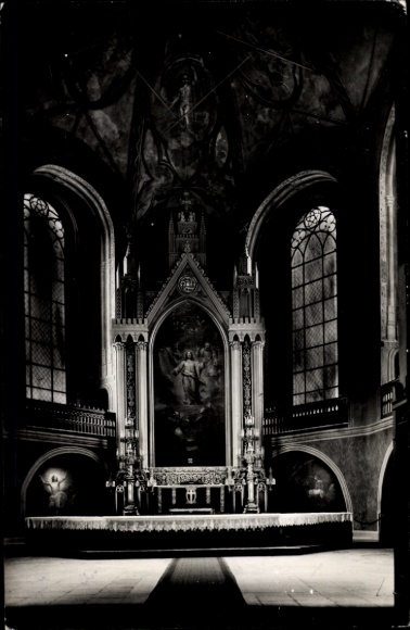 Ak Turku Åbo Finnland, Domkirche, Innenansicht