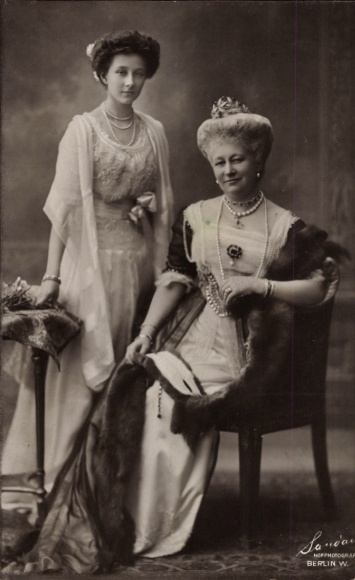 Ak Kaiserin Auguste Viktoria, Prinzessin Victoria Luise von Preußen, Portrait