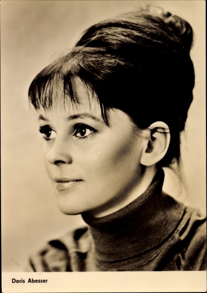 Ak Schauspielerin Doris Abesser, DEFA, Zwischenfall in Benderath