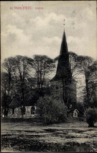 Ak Hamburg Wandsbek Rahlstedt Altrahlstedt,  Kirche