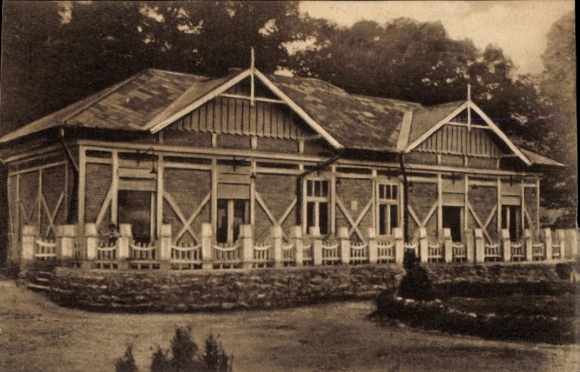 Ak Băile Felix Bad Felix Félixfürdő Rumänien, Cafenea, Kávéház, Băile Félix,  