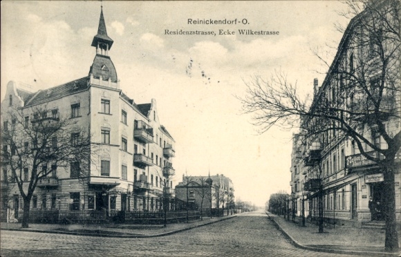 Ak Berlin Reinickendorf, Residenzstraße Ecke Wilkestraße, Restaurant