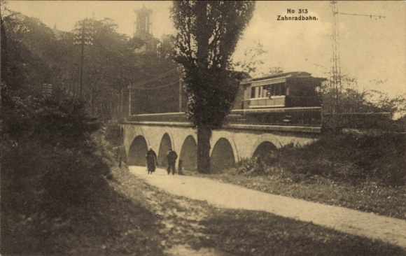 Ak Zahnradbahn, Brücke