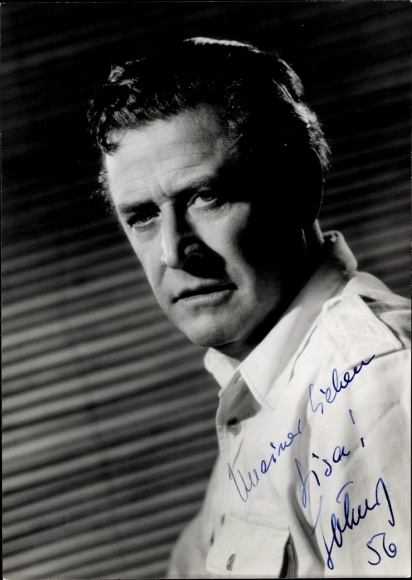 Foto Schauspieler Hans Söhnker, Autogramm