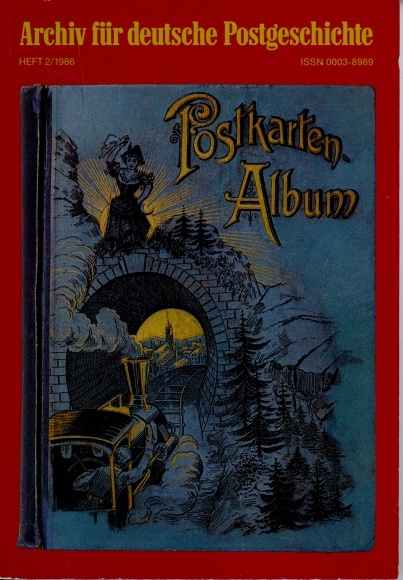 Fachliteratur Archiv für deutsche Postgeschichte, Heft 2/1986
