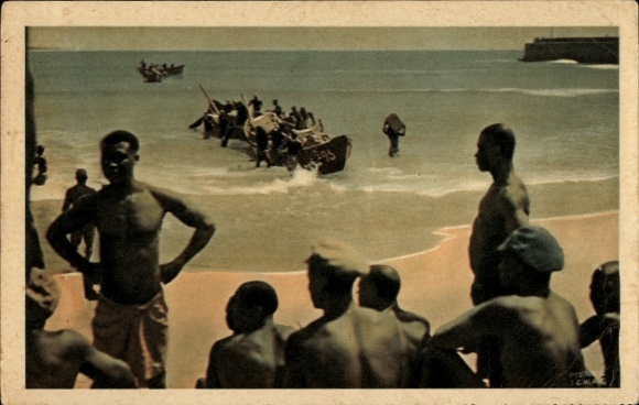 Ak Accra Ghana, Le Port, barques, transport