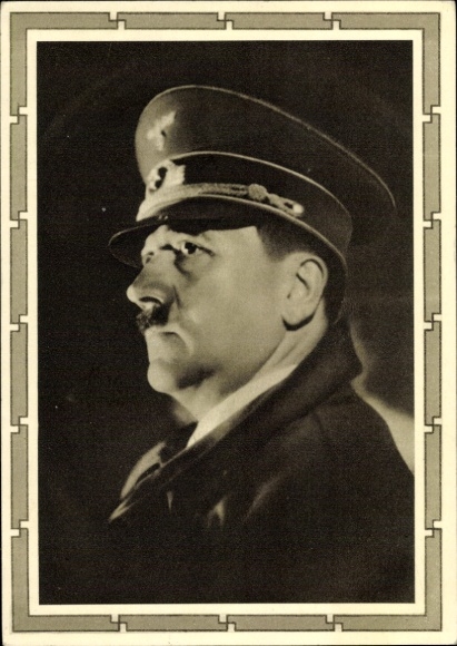 Ganzsachen Ak Führer und Reichskanzler Adolf Hitler, Portrait