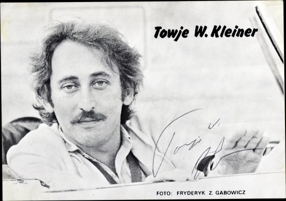 Ak Schauspieler Towje W. Kleiner, Portrait, Autogramm