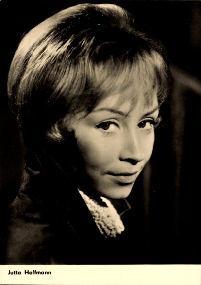 Ak Schauspielerin Jutta Hoffmann, DEFA, Und Julia lebt, Portrait