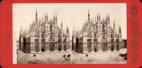 Stereo Foto Milano Mailand Lombardia, Dom