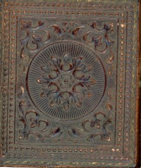 Daguerreotype Foto Portrait Gold Rahmen Antik Rot Samt, Mann