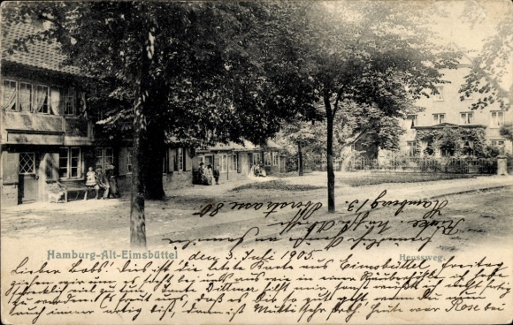 Ak Hamburg Eimsbüttel, Heussweg