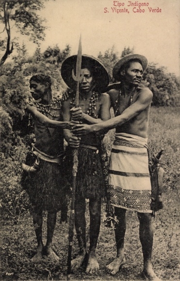 Ak São Vicente Cabo Verde Kap Verde, Afrikaner, Speer