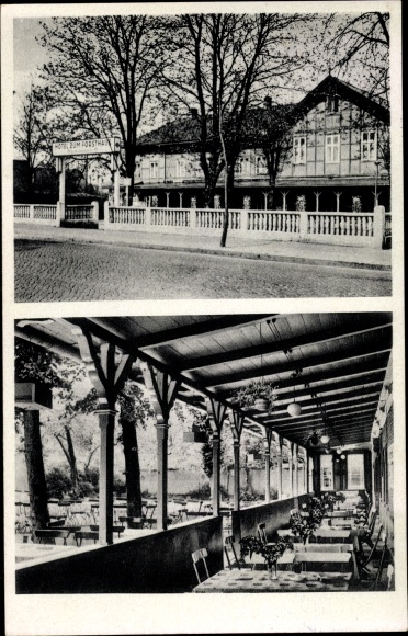 Ak Hamburg Harburg Hausbruch, Hotel zum Forsthaus