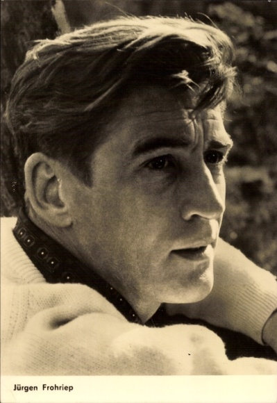 Ak Schauspieler Jürgen Frohriep, Portrait