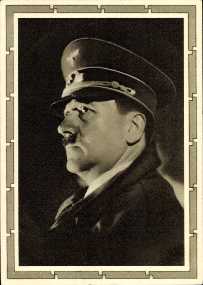 Ganzsachen Ak Führer und Reichskanzler Adolf Hitler, Portrait