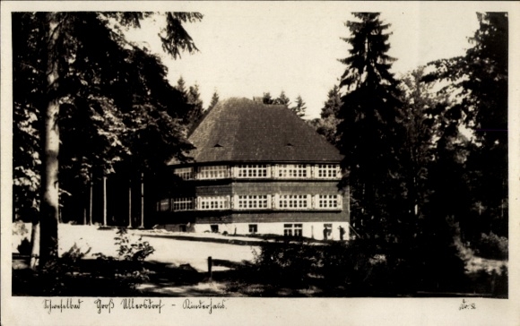 Ak Velké Losiny Bad Groß Ullersdorf Region Olmütz, Schwefelbad, Kinderhaus