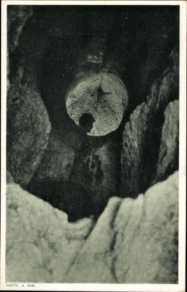 Ak Werfen in Salzburg, Eisriesenwelt im Tennengebirge, Schotterhalle, Kanonenröhre