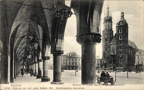 KP Kraków Krakau Polen,  Kirche N. Panny Maryi