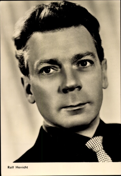 Ak Schauspieler Rolf Herricht, DEFA, Musterknaben, Der Reserveheld, Portrait