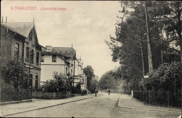 Ak Hamburg Wandsbek Rahlstedt Altrahlstedt, Lübecker Straße