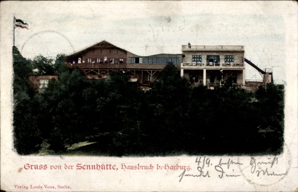 Ak Hamburg Harburg Hausbruch, Sennbütte