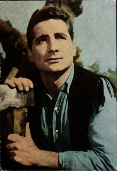 Ak Sänger und Schauspieler Freddy Quinn, Portrait