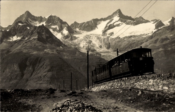 Ak Bergbahn Zermatt-Gornergrat, Gabelhörner, Rothorn
