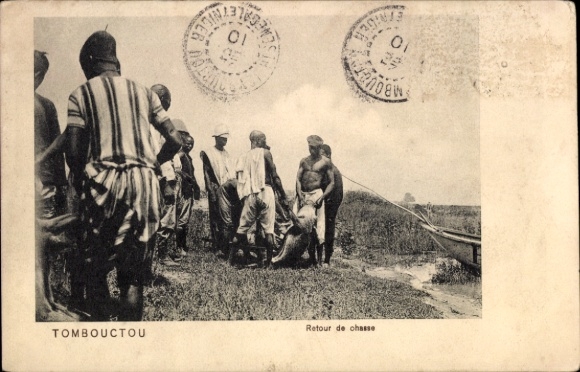 Ak Timbuktu Tombouctou Mali, Retour de chasse