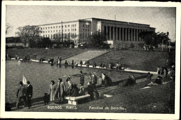 Ak Buenos Aires, Argentina, Facultad de Derecho
