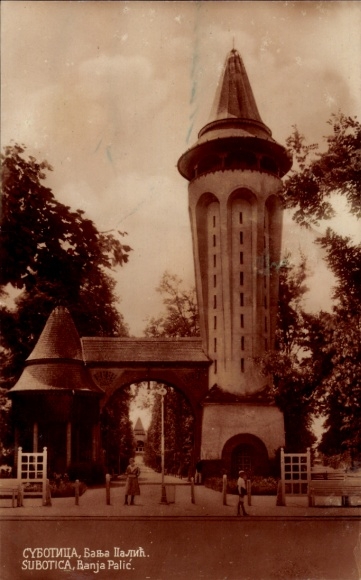 Ak Szabadka Subotica Serbien, Banja Palić