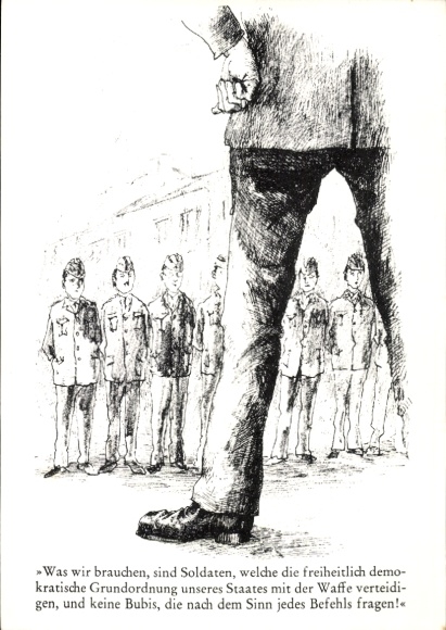 Künstler Ak Kurt Halbritter, Jeder hat das Recht, 1976