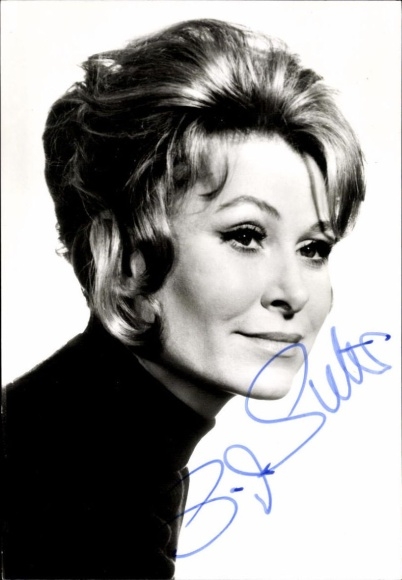 Ak Schauspielerin Sonja Sutter, Portrait, Autogramm