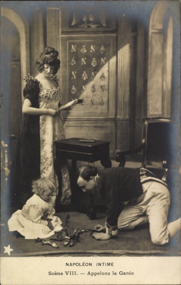 Ak Napoleon Intime, Scene VIII, Appelons la Garde