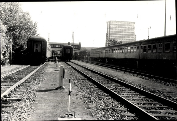 Foto Hamburg, Deutsche Eisenbahn, Bahnschienen