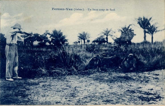 Ak Fernan Vaz Gabon, Jagdszene