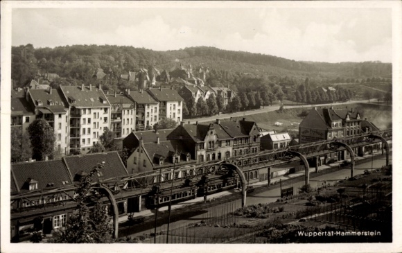 Ak Hammerstein Vohwinkel Wuppertal in Nordrhein Westfalen, Schwebebahn