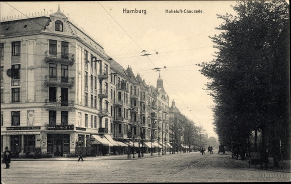 Ak Hamburg Eimsbüttel Hoheluft, Hoheluft-Chaussee