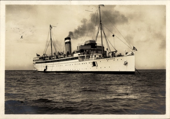 Ak HAPAG, Seebäderdienst, Schnelldampfer Kaiser