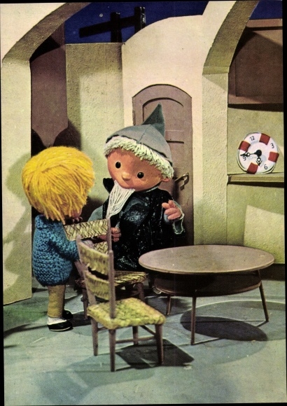 Ak Unser Sandmännchen, Sandmann, DDR Kinderfernsehen, 6868 | 3659950