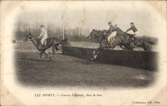 Ak Springreiten, Courses d'Auteuil, Saut de baie